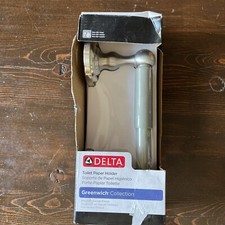 Delta Greenwich Toilet Paper Holder Brushed Nickel Finish 138281