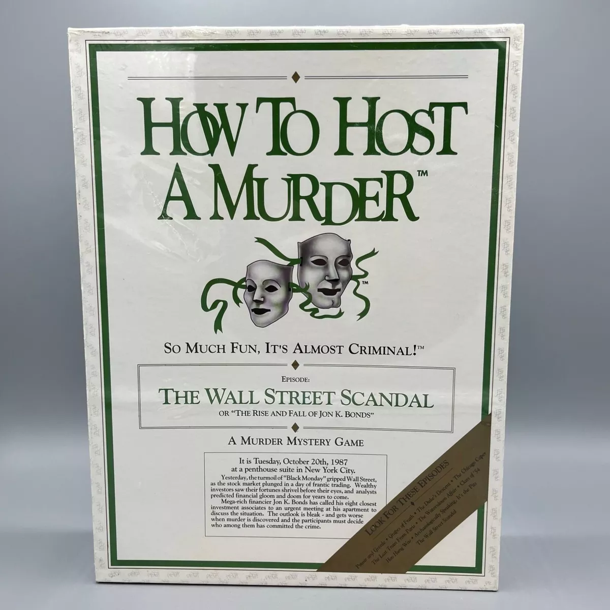 How to Host A Murder Mystery Party - Playing With Murder