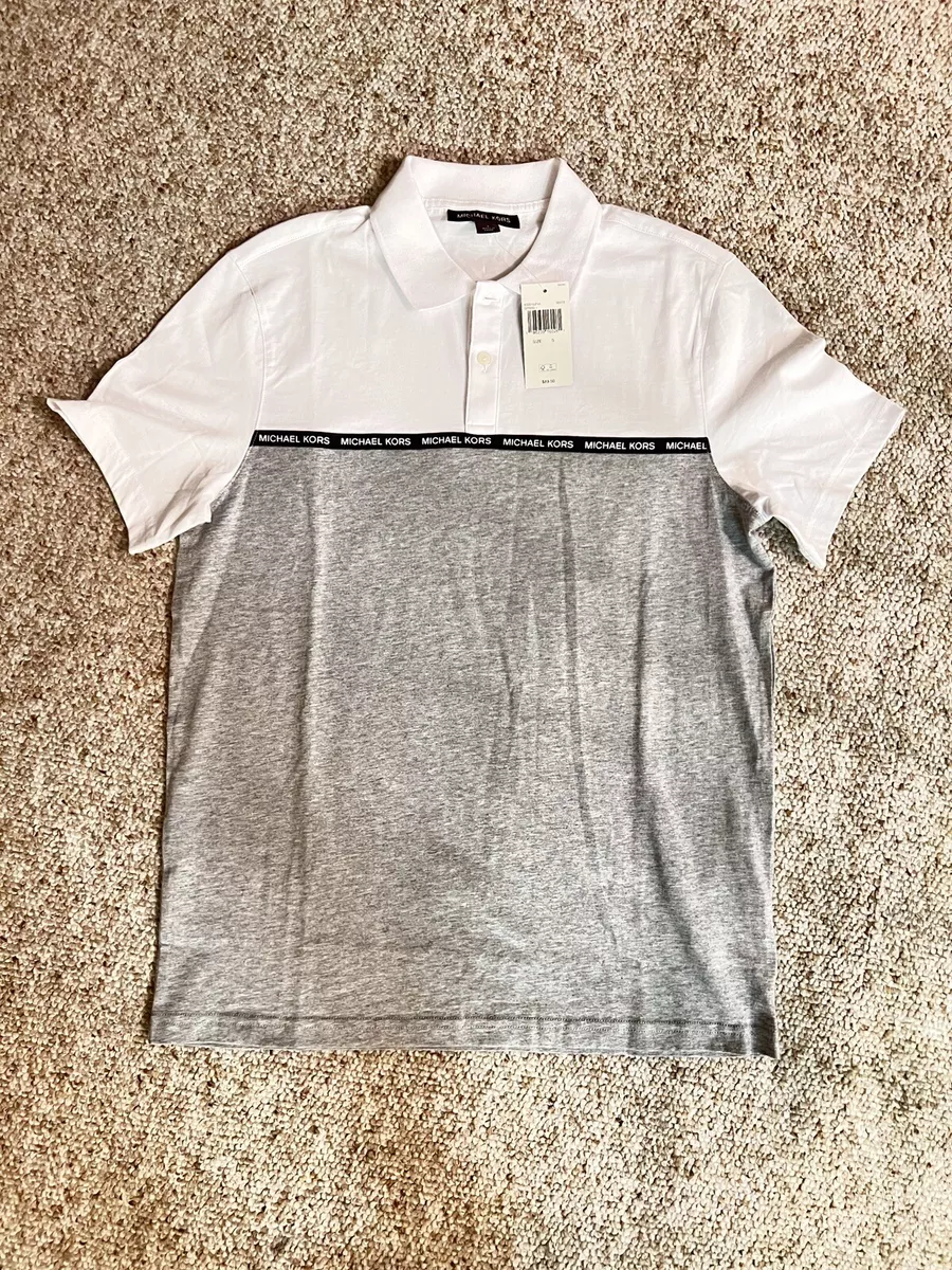 Michael kors polo clearance grey