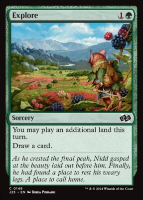 MTG Magic the Gathering Explore (146/779) Foundations Jumpstart LP
