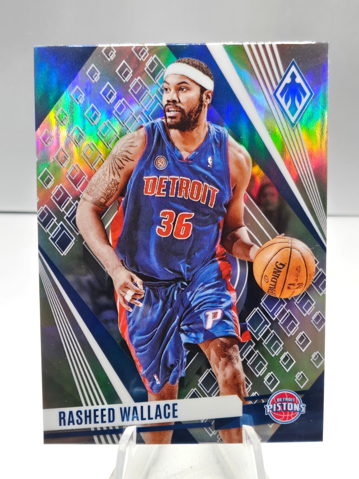 Rasheed Wallace #33 2023-24 Panini Phoenix Silver Detroit Pistons