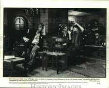 1996 Press Photo Barbra Streisand with Jeff Bridges, "The Mirror Has Two Faces"
