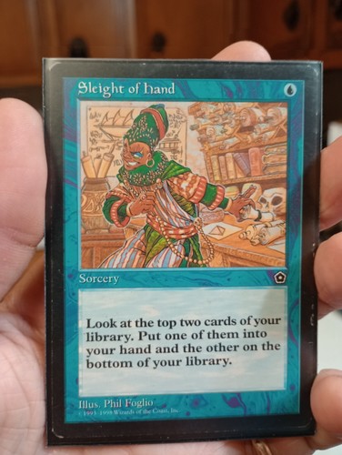 Sleight of Hand Portal Second Age English MTG Magic - Picture 4 of 5