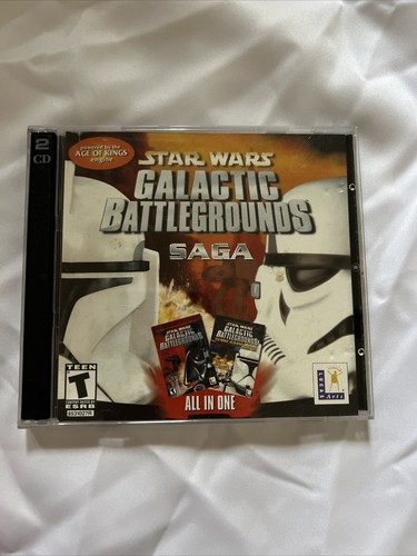 Jeu PC rétro Star Wars Galactic Battlegrounds très bon état - Jeux vidéo