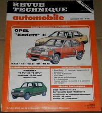 Revue technique Opel KADETT