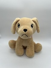 Kellytoy Puppy Dog Plush Stuffed Animal Solid Beige 9" Baby Soft