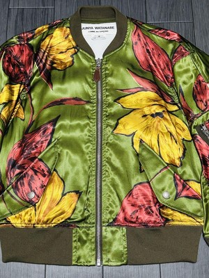 Junya Watanabe Comme Des Garcons Printed Military Jacket Ma-1 