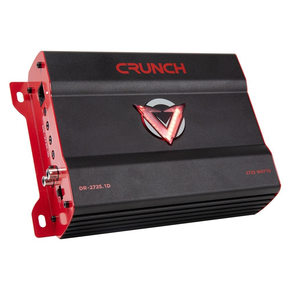 Моноблочный усилитель для сабвуфера Crunch DR-27251D с V-образным приводом класса D 20290₽