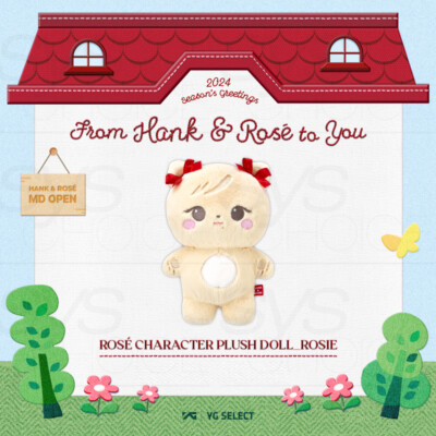 Blackpink ロゼ ぬいぐるみ　Hank & Rose 2024 rose Blackpink ロゼ ぬいぐるみ Hank & Rose 2024 rose - メルカリ