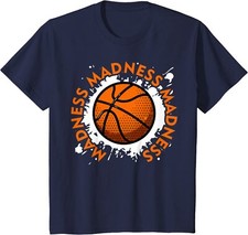 Madness Basketball Madness College March Tournament Youth Unisex T-shirt