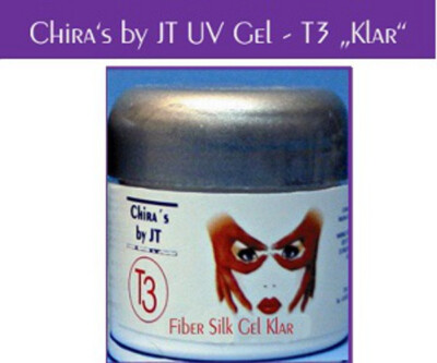 original T3 Fiber/Silk UV Gel klar 28ml Weltmeisterqualität top Markenware