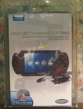 Playstation Portable Max Media Manager Pro PSP Datel New in Damaged Package 2006