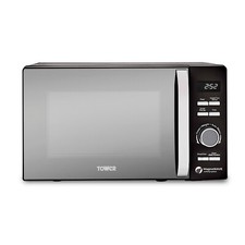 Tower Microwave Digital Renaissance Range  800w - 20L T24039BLK in  Black