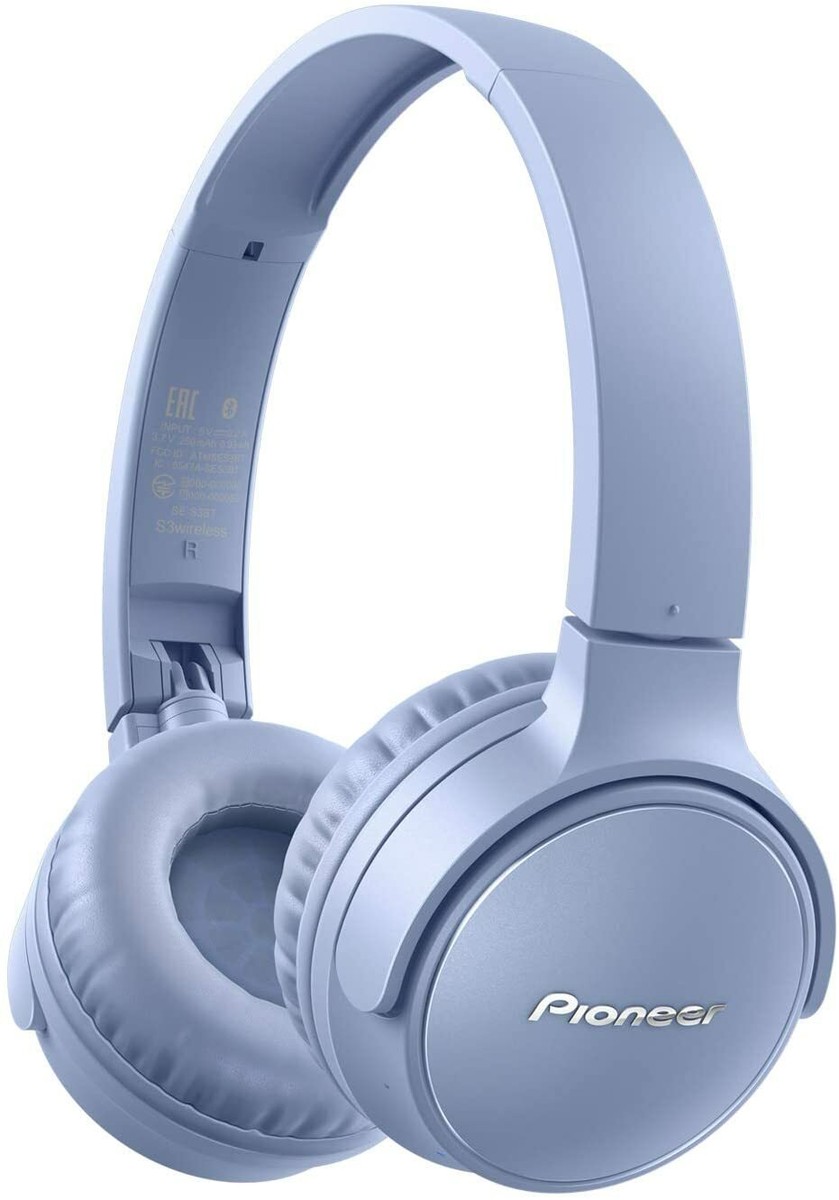 パイオニア S3wireless ヘッドホン SE-S3BT:Bluetooth Pioneer S3 SE-S3BT Wireless Bluetooth 5.0 Foldable
