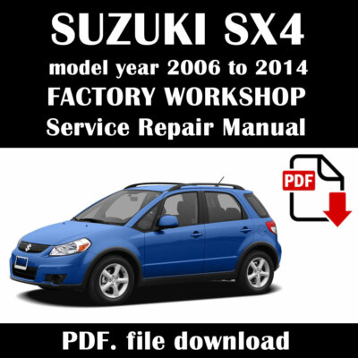 Suzuki sx4 manual