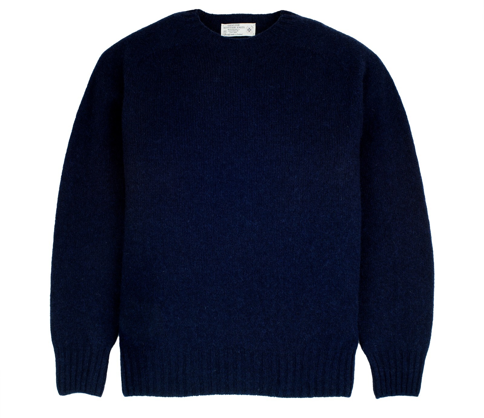 Vintage Shetland Crew Neck Jumper eBay