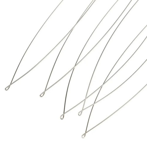 Nano Ring Micro Beads Pulling Loop Hook Tool Hair Extension Threader Wire 1/3/5 - Picture 3 of 5