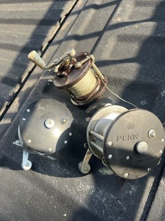 Lot Of 3 Vintage Penn Fishing Reels