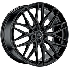ALUFELGE MSW MSW 50 FUR VOLKSWAGEN GOLF VI 8X19 5X112 GLOSS BLACK 5TV