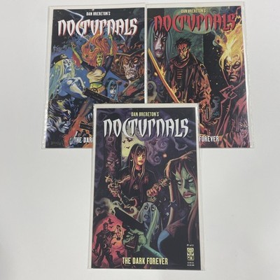 Nocturnals Dark Forever 1 2 3 Lot Complete  Near Mint NM Oni Press 2002