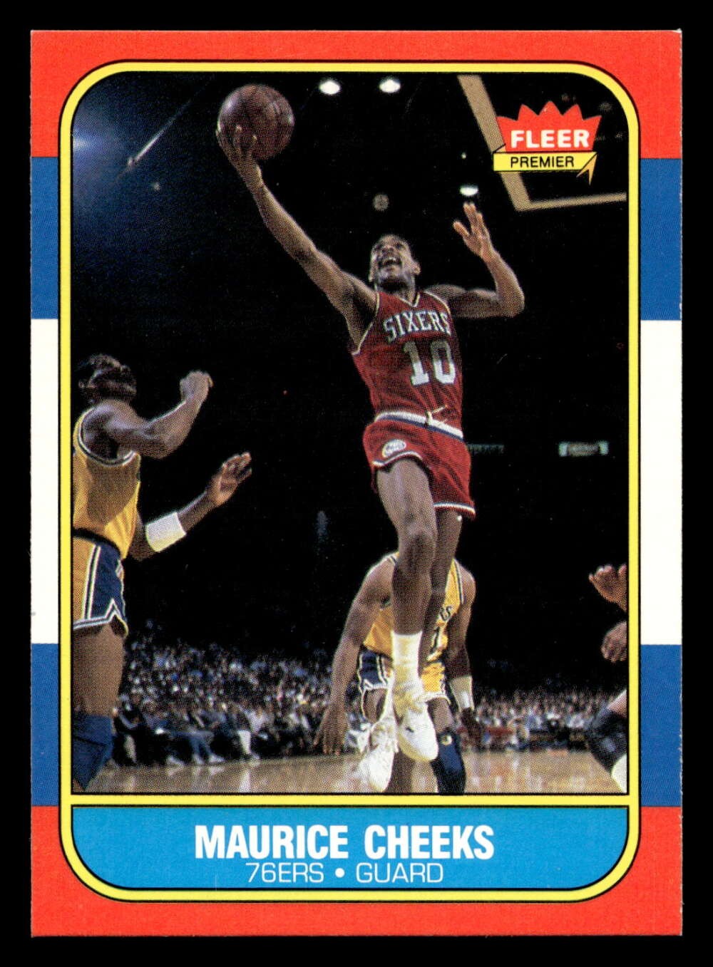 1986-87 Fleer #16 Maurice Cheeks Ex-Mint 76ers Basketball ID: 508528