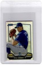 2013 Bowman Chrome #RTR-KZ Kyle Zimmer Risin' Thru the Ranks Mini Refractor RC