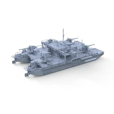 MRY-SFW SSC577S 1:144 Model German Navy SF40 Siebel Air Defense Ferry Full Hull