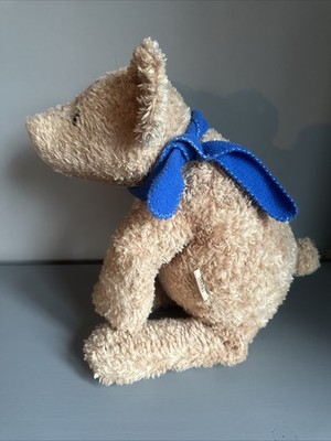 TCM Bär Tchibo Teddy Wanda Wuschel mit Schal Plüschtier Stofftier 52cm