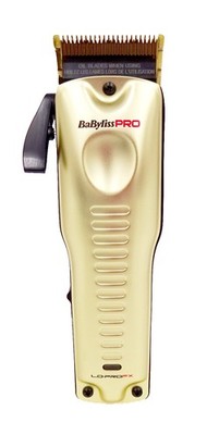BaByliss PRO Haarschneider LO-PRO FX GOLD Clipper Netz/Akku FX825GE 