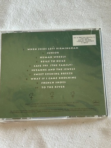 John Mellencamp - Human Wheels CD 1993 Rock Polygram Records - Picture 2 of 2