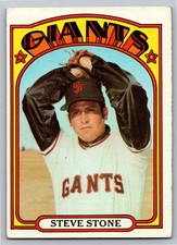 1972 Topps - #327 Steve Stone | San Francisco Giants VG