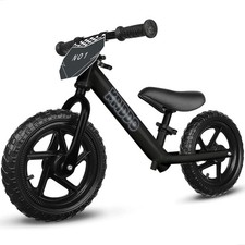 KRIDDO Toddler Balance Bike 2 Year Old, Age 24 Months to 5 Years Old, 12 Inch Pu