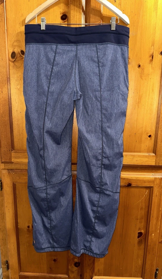 Lucy Women’s L Get Going Pants Sweatpants Dance Studio Blue Active Yoga Running - Image 4 of 4