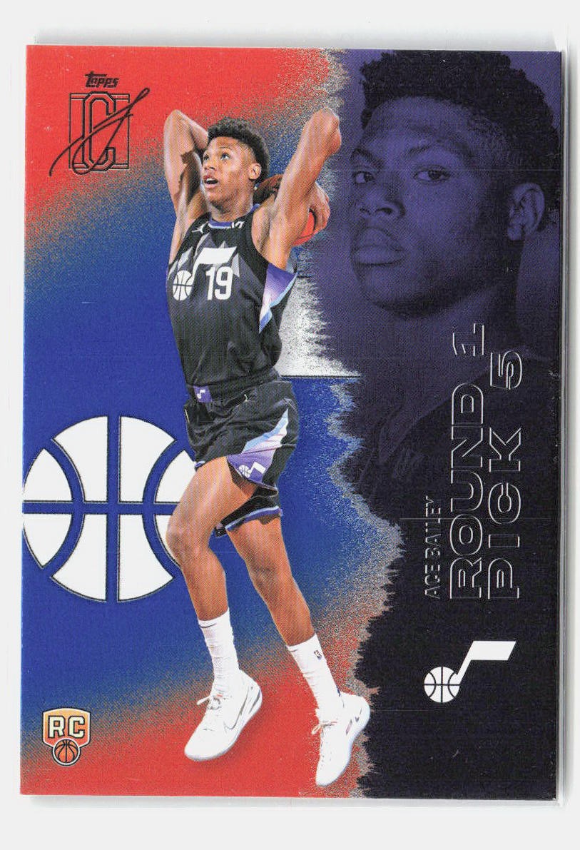 2025-26 Topps Signature Class #104 Ace Bailey Blue & Orange