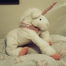 Vtg Toys R Us Unicorn Giant Plush Stuffed Animal 26 Pink Animal Alley NWT