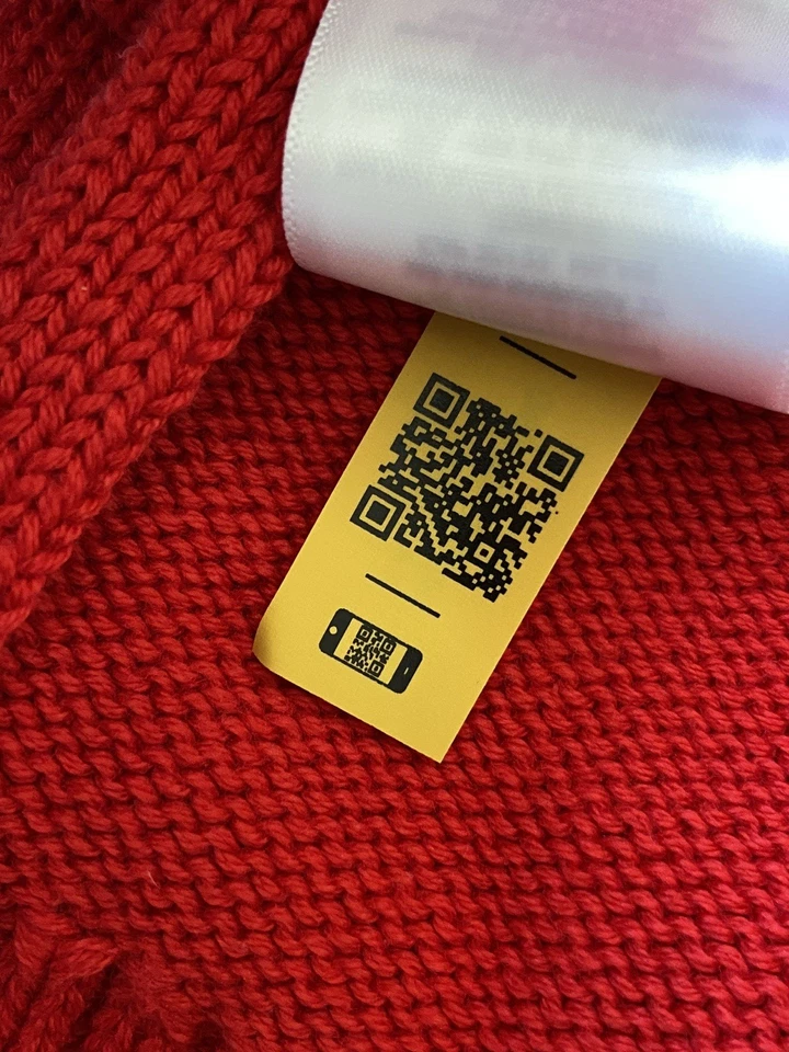 Polo Ralph Lauren Polo Oso Rojo Costilla Bufanda Tejida Niños 6-16 Años BNWT - Imagen 4 de 4