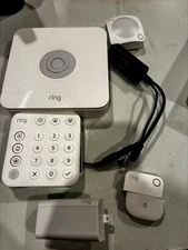 Ring Alarm Base Station/Range Extender/Keypad 5AT257 Door Sensor/Motion Detector