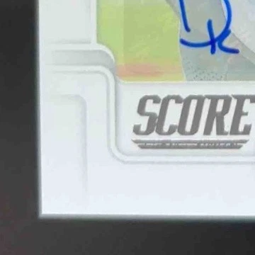 2019 Panini Score D.K. Metcalf Rookies Signatures #352 RC Auto - Image 4 of 4