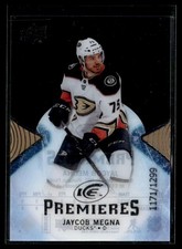 2017-18 Upper Deck ICE Jaycob Megna Rookie 1171/1299 Anaheim Ducks #104