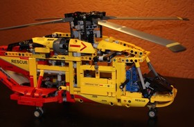 Lego Technic 9396 Helicopter With Instructions Power Function