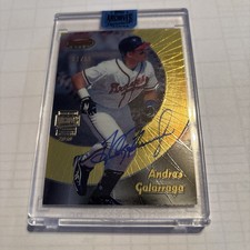 2018 Topps Archives Signature Series-Andres Galarraga #2/19 AUTO