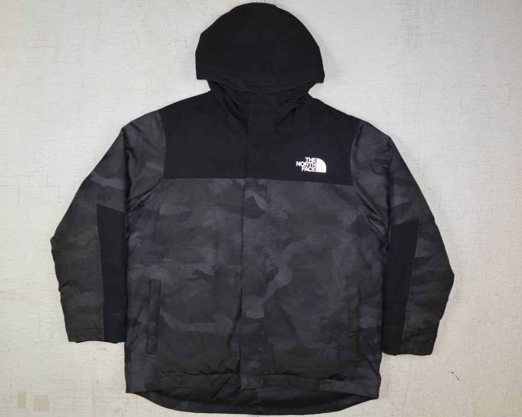North Face McMurdo Parka 2XL Black 550 Down DryVent Winter Coat Jacket