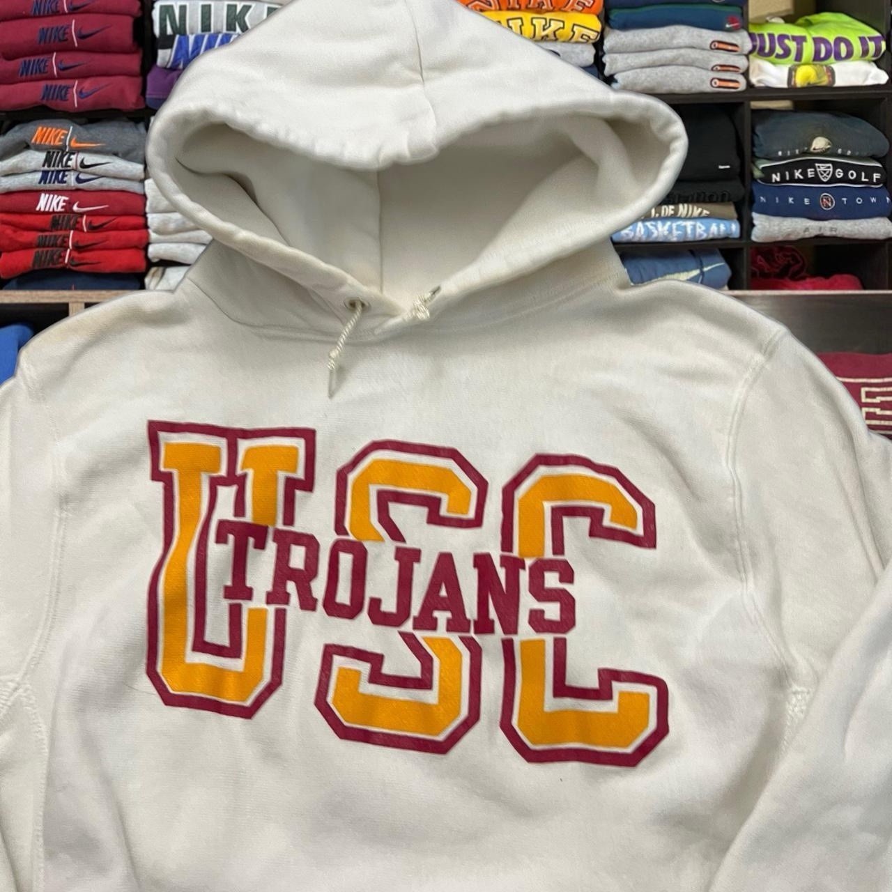 ALTRA Maglione college USC Trojans anni 90 (offerta spedizione gratuita) casuale 10