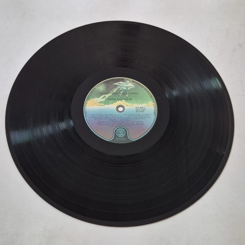 MARK KNOPFLER - 'Music From LOCAL HERO' 12" Vinyl LP Record Record U.K. PRESSING - Image 3 of 4