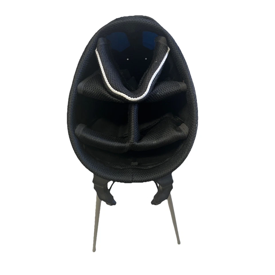 Bolsa de golf Adams Tight Lies Stand 6 vías negra azul plateada Foto 2 de 4