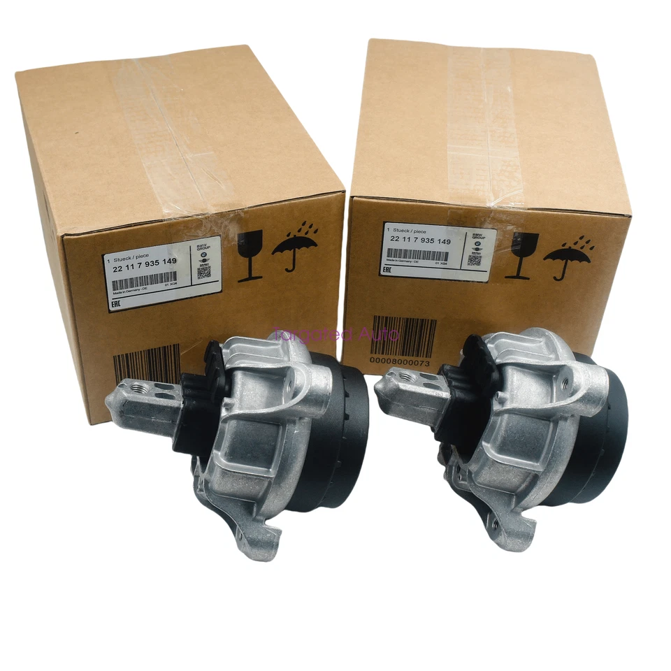 22117935149 22117935141 2012-2016 For BMW 535I 640I 2x OEM Engine Motor Mounts - Image 2 of 4