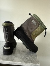 Columbia Sportswear Bugabarn Jr Winter Snow Boots Youth Size 6 Black Waterproof