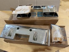 Nos 1965-66 Ford Galaxie Rear Arm Rest Bases Pair With Hardware