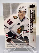 24-25 Ethan Del Mastro #148 Chicago Blackhawks /399 Premier Rookies