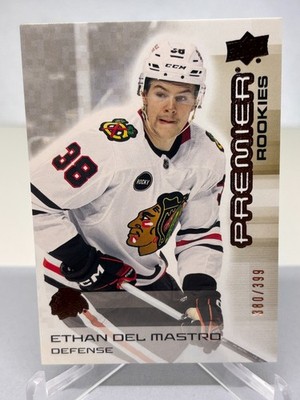 24-25 Ethan Del Mastro #148 Chicago Blackhawks /399 Premier Rookies